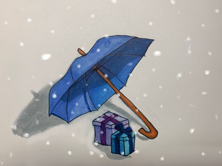 A Christmas Umbrella